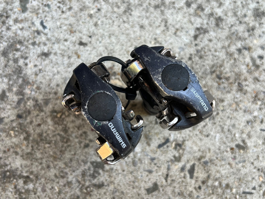 Shimano Clipless Pedals PD-M535 SPD Dual Sided Mountain Gravel Bike MTB Road - Image 6