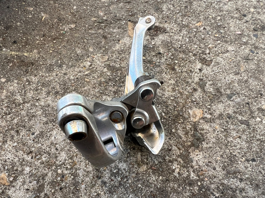 Shimano 105 1050 Front Derailleur 28.6mm Bottom Pull Double 2x7 Speed Vintage  - Image 6