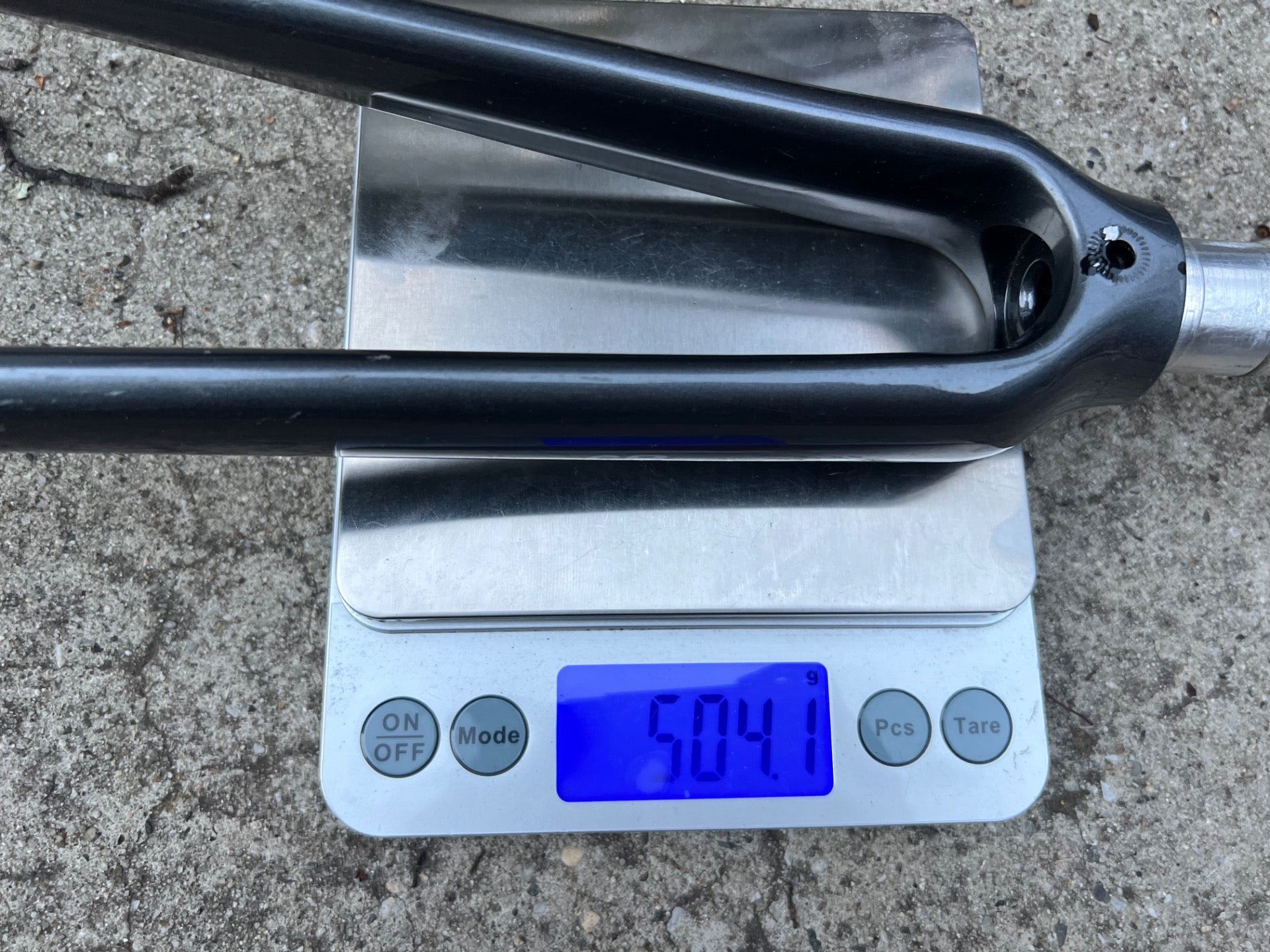 Carbon 700c 1 1/8in Threadless Road Tuned Performance Black Label Fork Gray Bike - Image 11