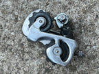 Used Shimano RD-6401 Short Cage Rear Derailleur 8 Speed Vintage Retro Road Bike Gray-Bicycle Bin