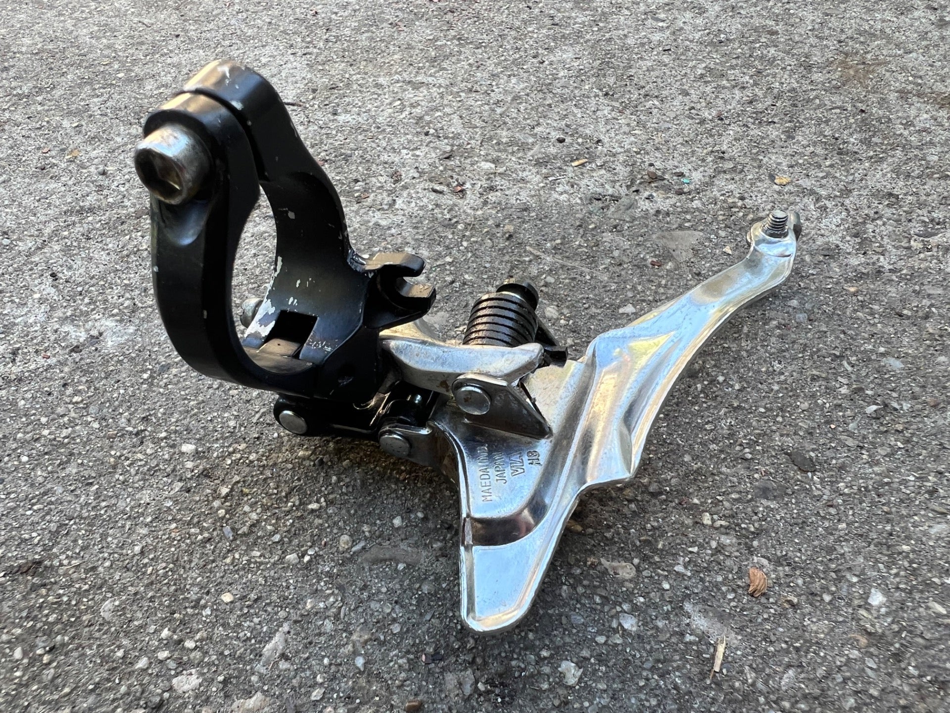 Suntour 28.6mm Top Pull Front Derailleur Vintage MTB Hybrid Triple Black - Image 6