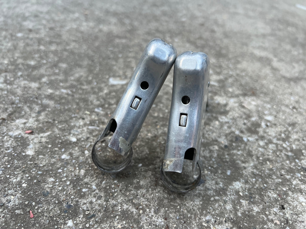 Shimano 600 AX Aero Brake Levers Vintage Retro Road Bike Drop Bar Silver Alloy - Image 6
