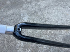 Used Reynolds Carbon 700c Fork 1 1/8” 9” Threadless Steerer Ouzo Comp ii 2 Black Road-Bicycle Bin