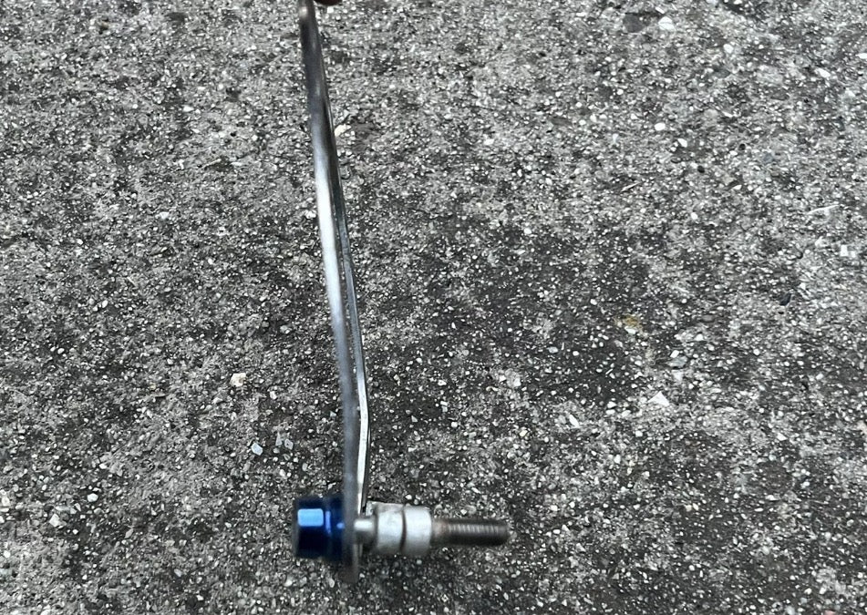 Odyssey Titanium Brake Booster Vintage Retro MTB U4 Plus TI With Bolts Gray - Image 6