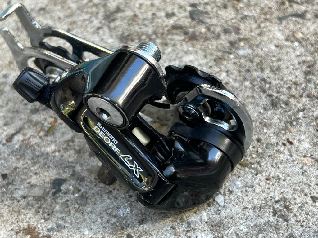 Used Shimano Deore LX RD-M560 Rear Derailleur 7 Speed Vintage Retro Mountain Bike-Bicycle Bin