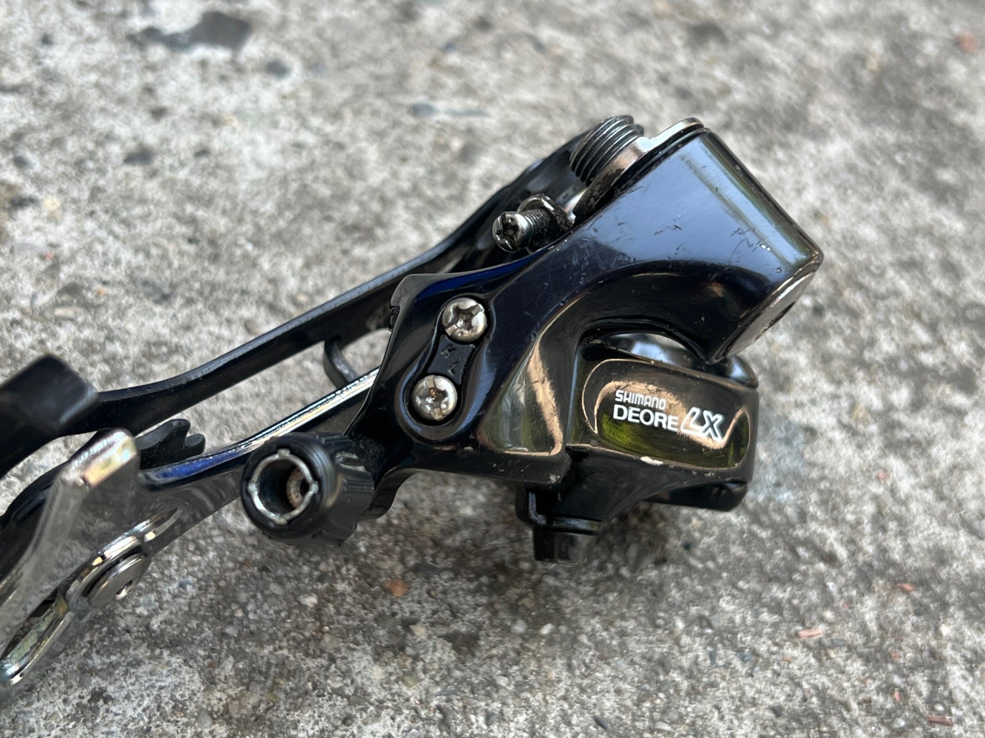 CLEAN Shimano Deore LX RD-M567 Rear Derailleur 8 Speed Long Cage Vintage MTB - Image 6