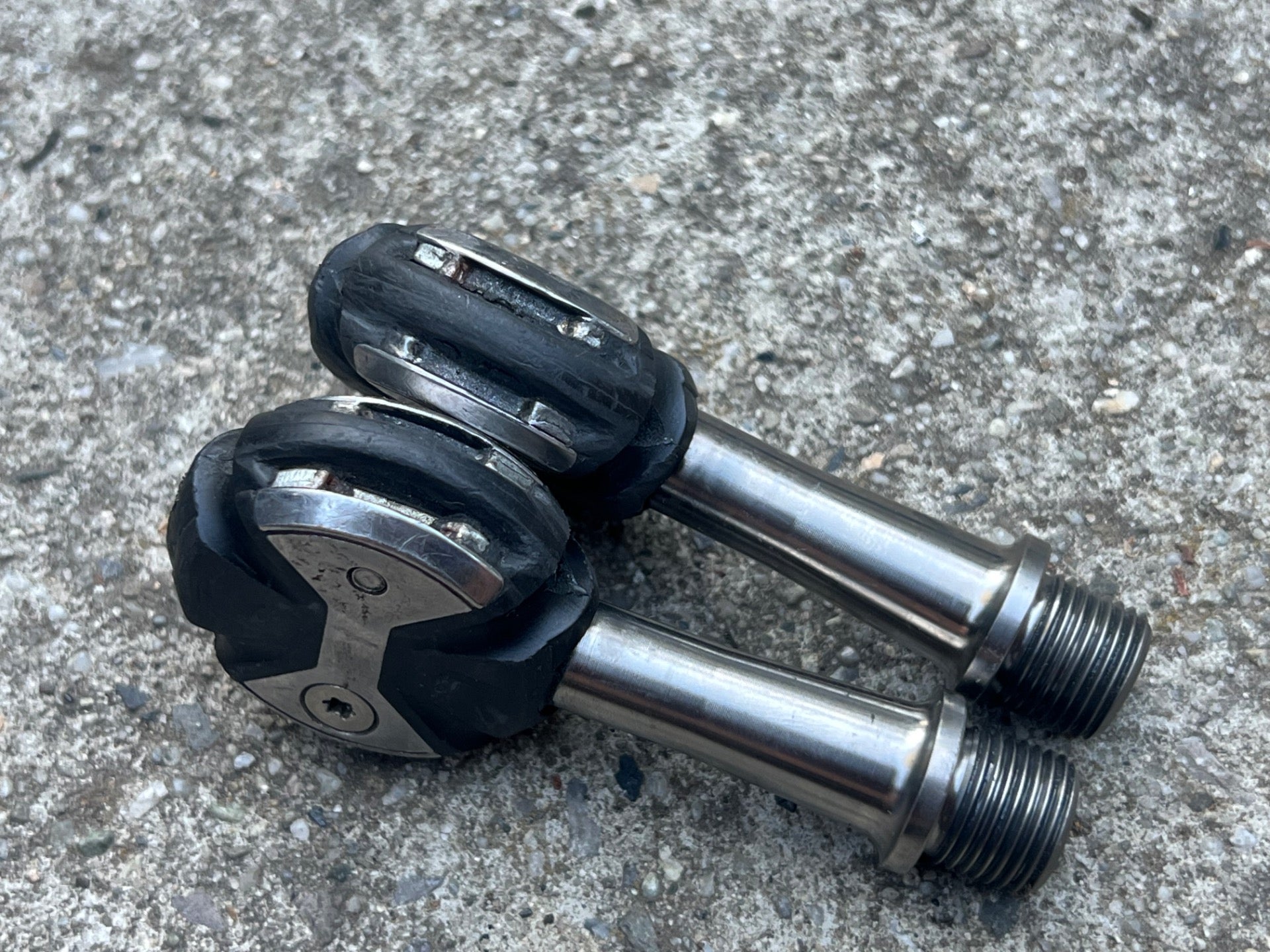Speedplay Zero Titanium Pedals Road Gravel Bike Spin Ok Long Spindle TI - Image 6