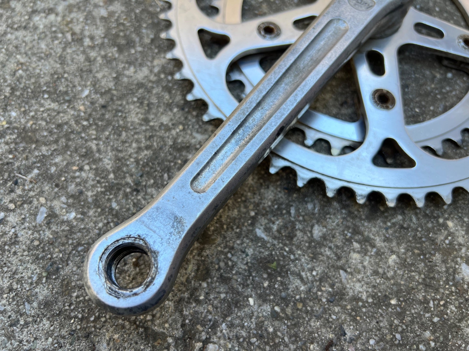 Sugino Maxy Crankset 171mm 40/52T Double Square Taper Vintage Retro Road Touring - Image 11