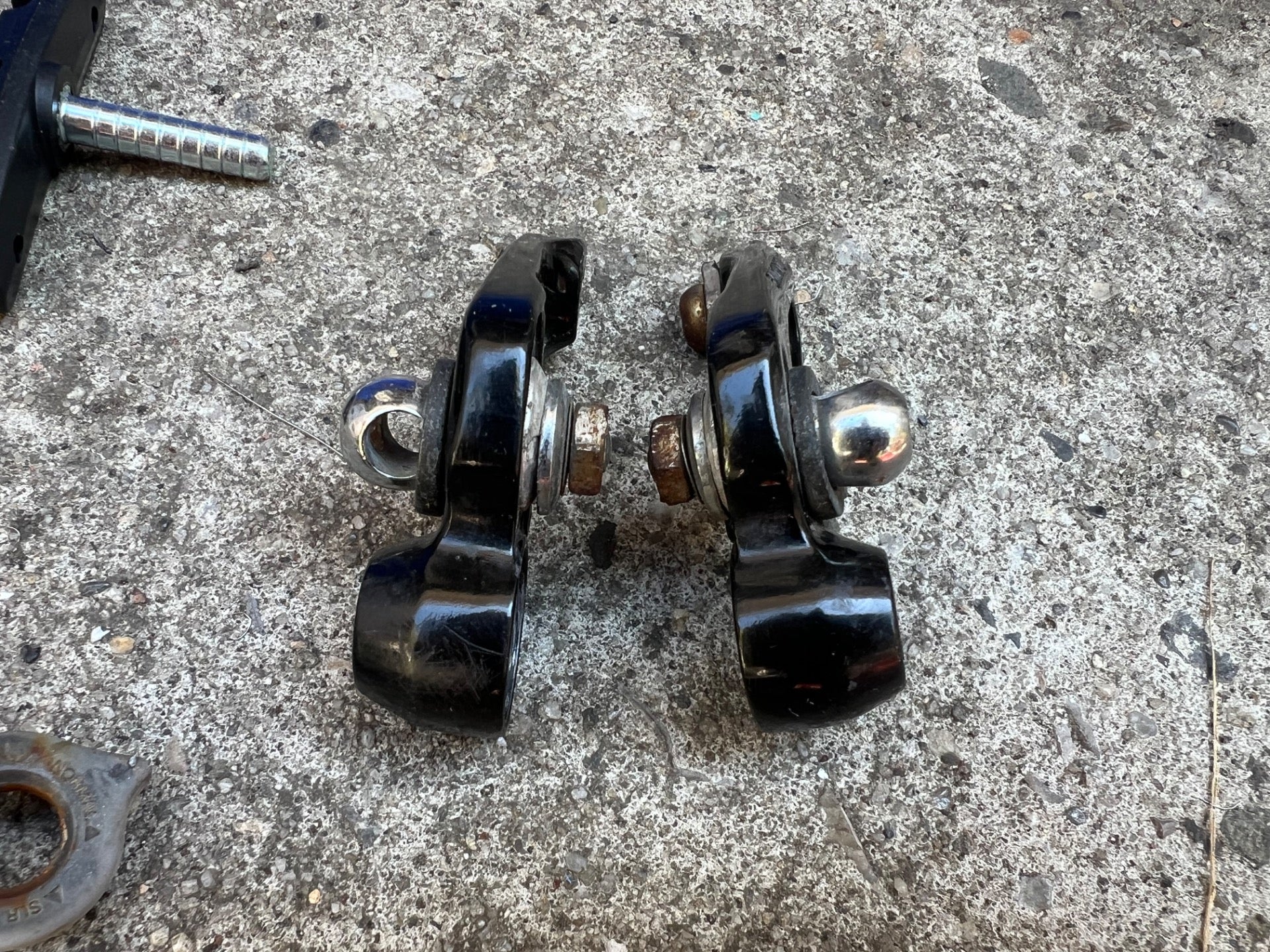 Shimano Deore XT BR-M732 Cantilever Brakes Single Pair Black Vintage MTB   - Image 6