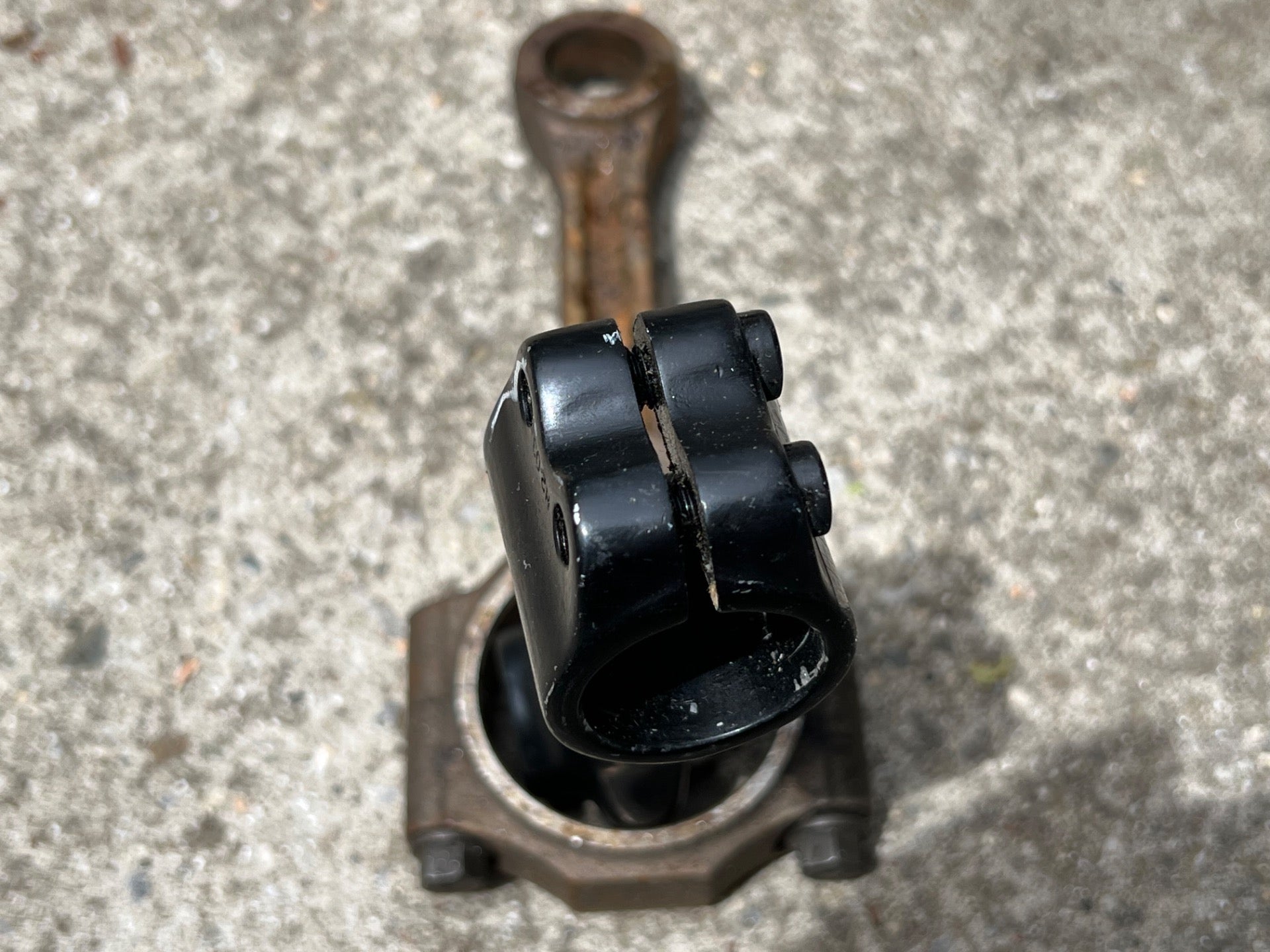 Bontrager 25.4x135mm 1 1/8” Threadless Stem Vintage Retro MTB Riser Black - Image 6