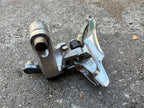 Used Suntour Edge 28.6mm Bottom Pull Front Derailleur Double Vintage Road Gray 2x6/7-Bicycle Bin