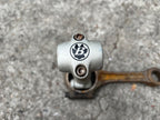 Used Bontrager 25.4x135mm 1 1/8” Threadless Stem Vintage Retro MTB Mountain Bike Gray-Bicycle Bin