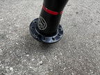 Used Bontrager Race Lite Front Hub 20H 100mm Spacing Black Red Road Bike Retro CX Red-Bicycle Bin