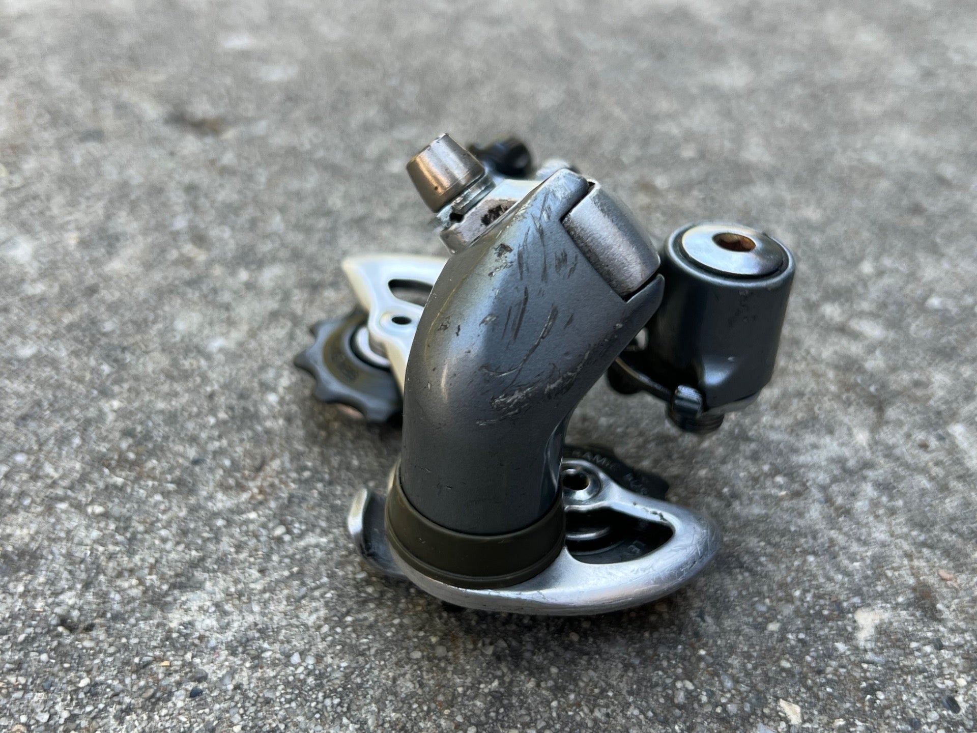 Shimano 600 RD-6401 8 Speed Rear Derailleur Tricolor Short Cage Vintage Road  - Image 6