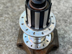 Used HED 24H Hole Shimano 11 Speed Rear Hub 130mm Silver Anodized Road Bike-Bicycle Bin