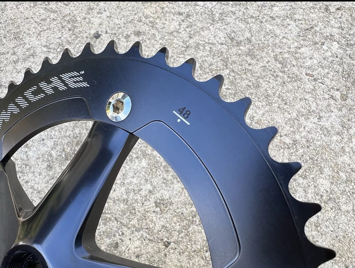 NICE MICHE Primato Crankset & Bottom Bracket BSC JIS 107x68mm 48T 165mm Track  - Image 12