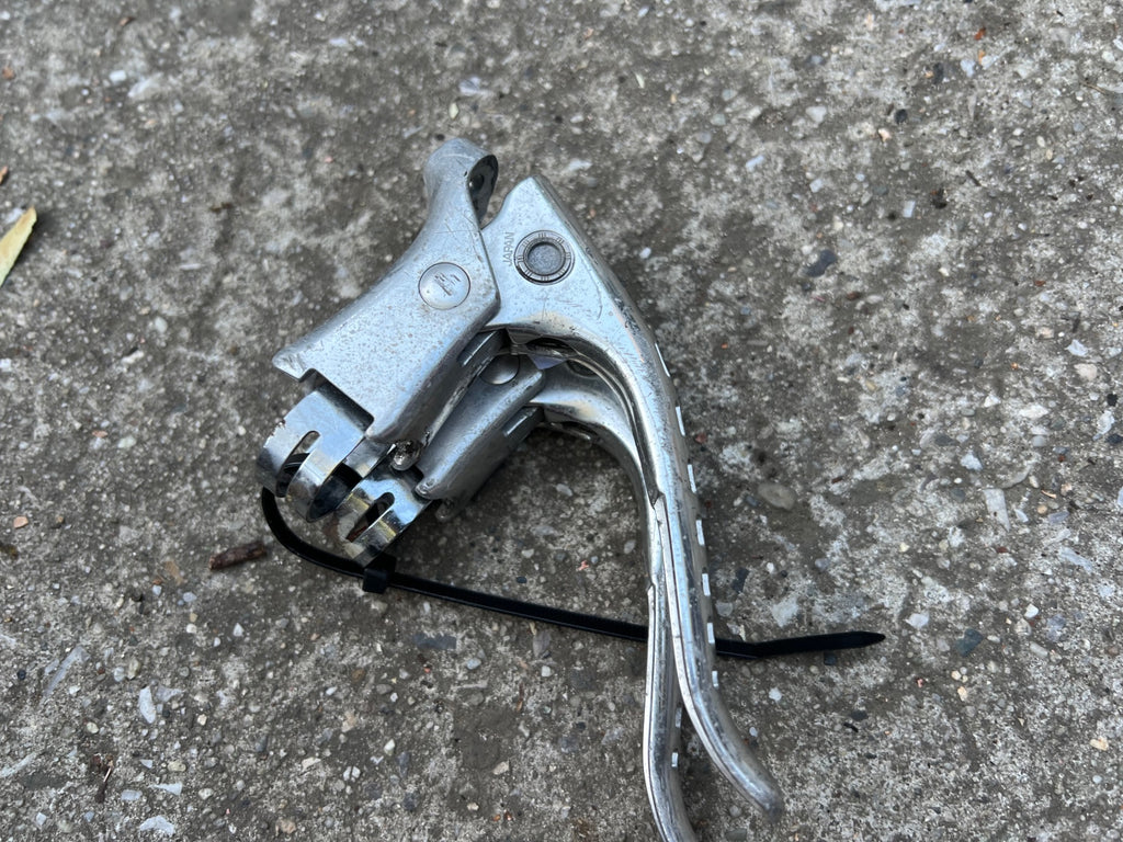 Shimano 600 BL-6208 Brake Levers Pair Vintage Retro Road Bike Drop Bar Silver  - Image 6