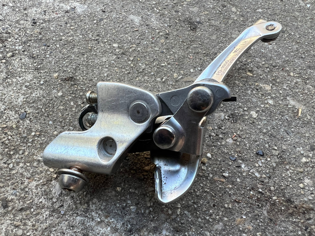Shimano 105 FD-1055 Braze On Bottom Pull 2x7 Front Derailleur Double Road Bike  - Image 6