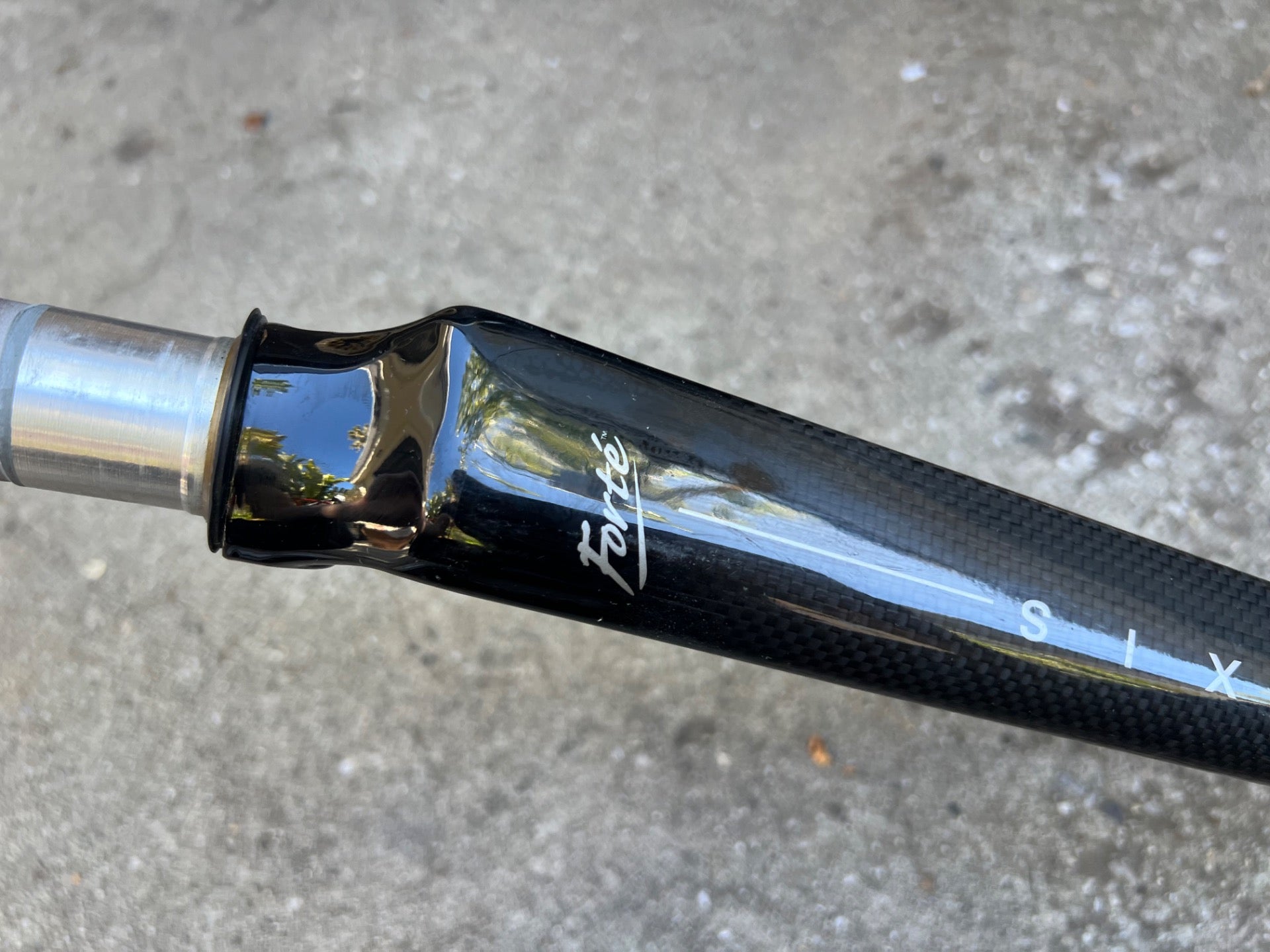 Forte Axis Carbon Fork 700c 1 1/8” 9.5” Threadless Steerer Black Road Bike Gray - Image 12
