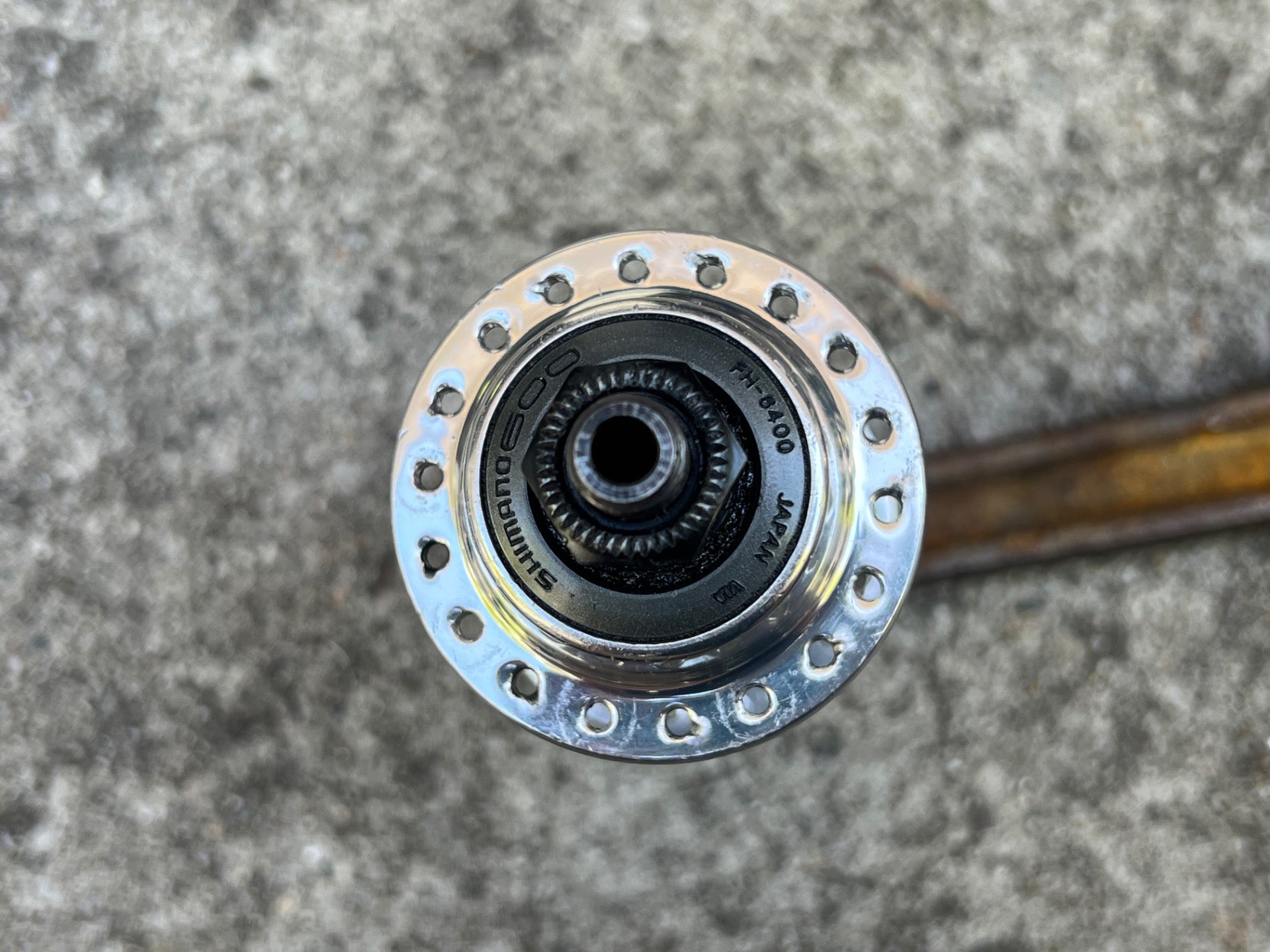 Shimano 600 FH-6400 36H Hole Rear Hub 6/7 Speed 126mm Vintage Road Bike - Image 6