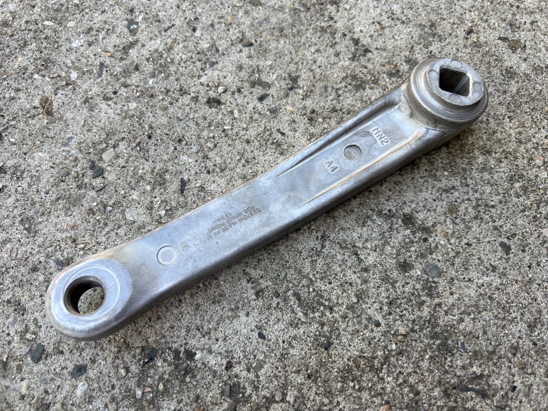 White Industires Sugino Crankset 175mm 22/32/42T Vintage MTB  - Image 15