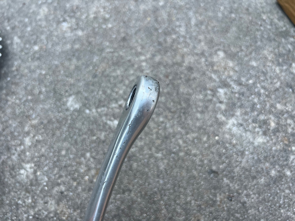 Sugino XD2 Triple Crankset 175mm 26-36-48 Retro Gravel Road Silver Square Taper - Image 8