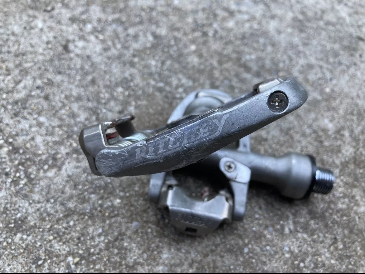 Ritchey Pro SPD-R Road Bike Clipless Pedals Vintage Gray Silver Gravel Retro - Image 6