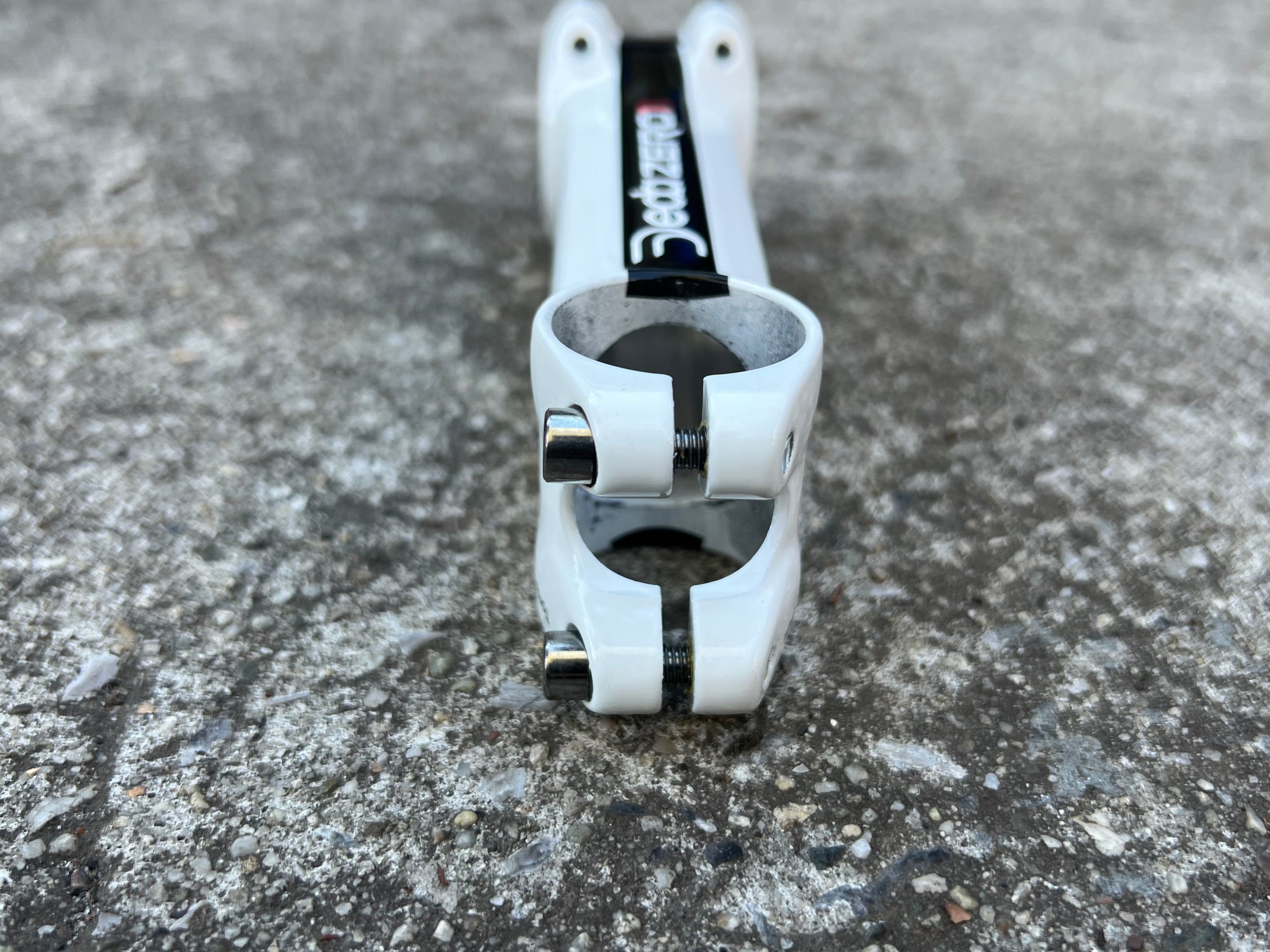 MINT Deda Zero 1 31.8x120mm 1 1/8” Threadless White Stem 5 Deg Road Bike