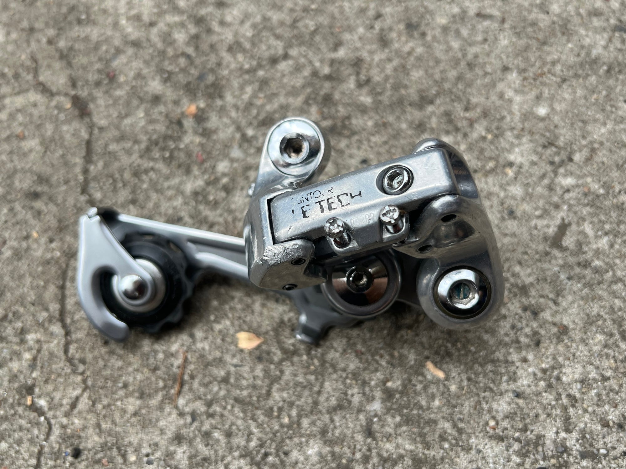 REBUILT Suntour Le Tech 5/6 Speed Long Cage Vintage MTB Rear Derailleur