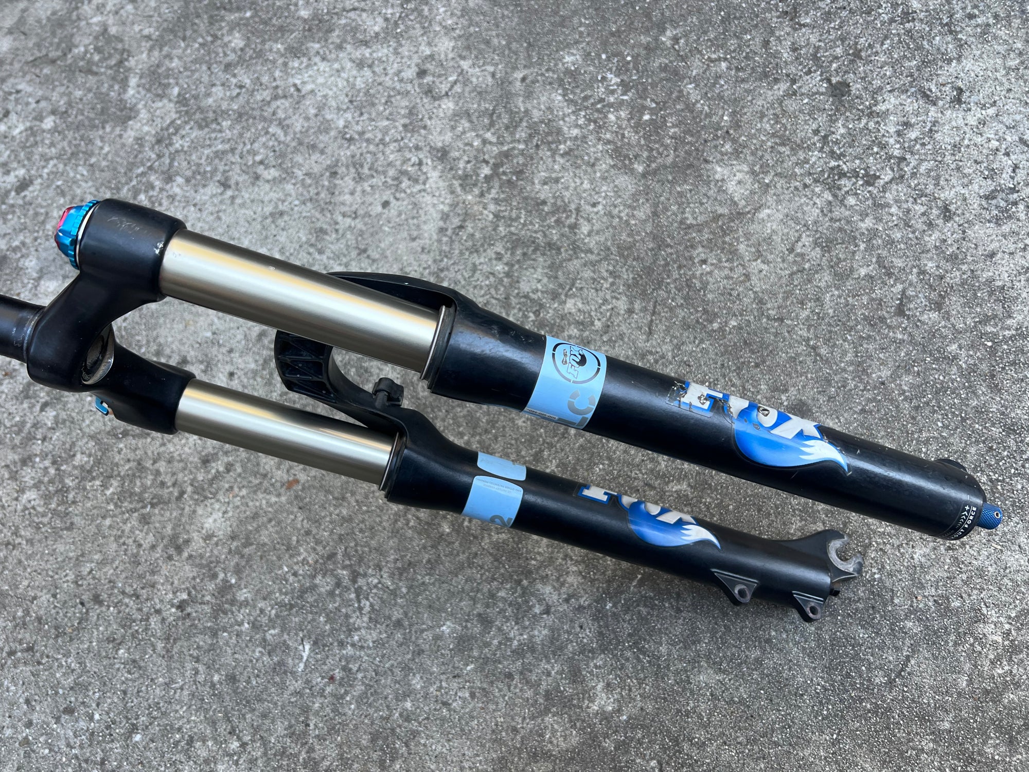 FOX 32 RLC TALAS 26” Fork 1 1/8”x 8” Steerer 100-140mm Vintage MTB Mountain Bike