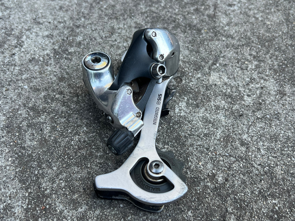 Shimano Deore XT RD-M737 8 Speed Rear Derailleur Long Cage Vintage MTB Mountain Bike
