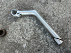 Nitto Dirt Drop 100x26.0mm 1” Quill Riser Stem Silver Road Touring Bike