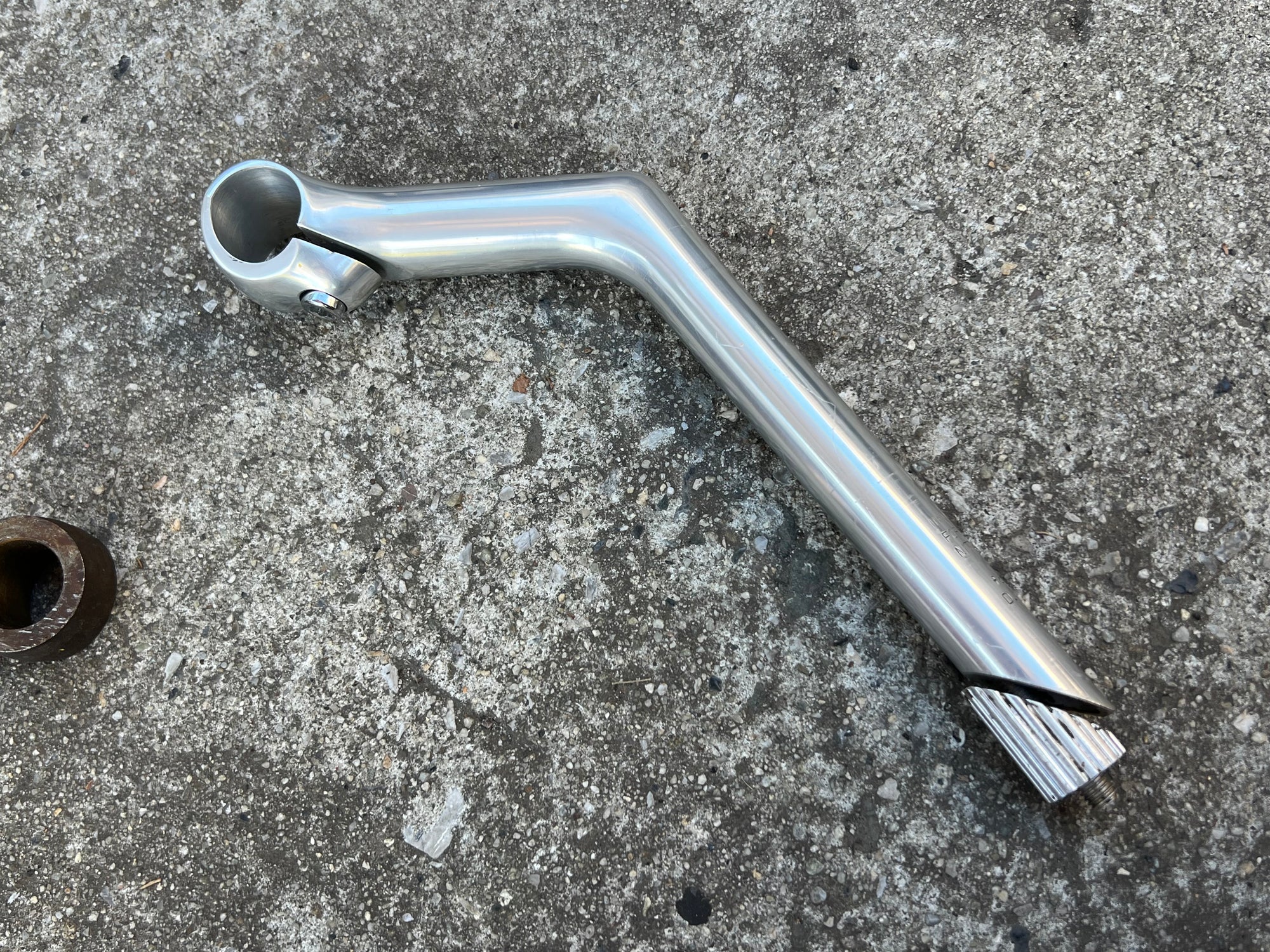 Nitto Dirt Drop 100x26.0mm 1” Quill Riser Stem Silver Road Touring Bike