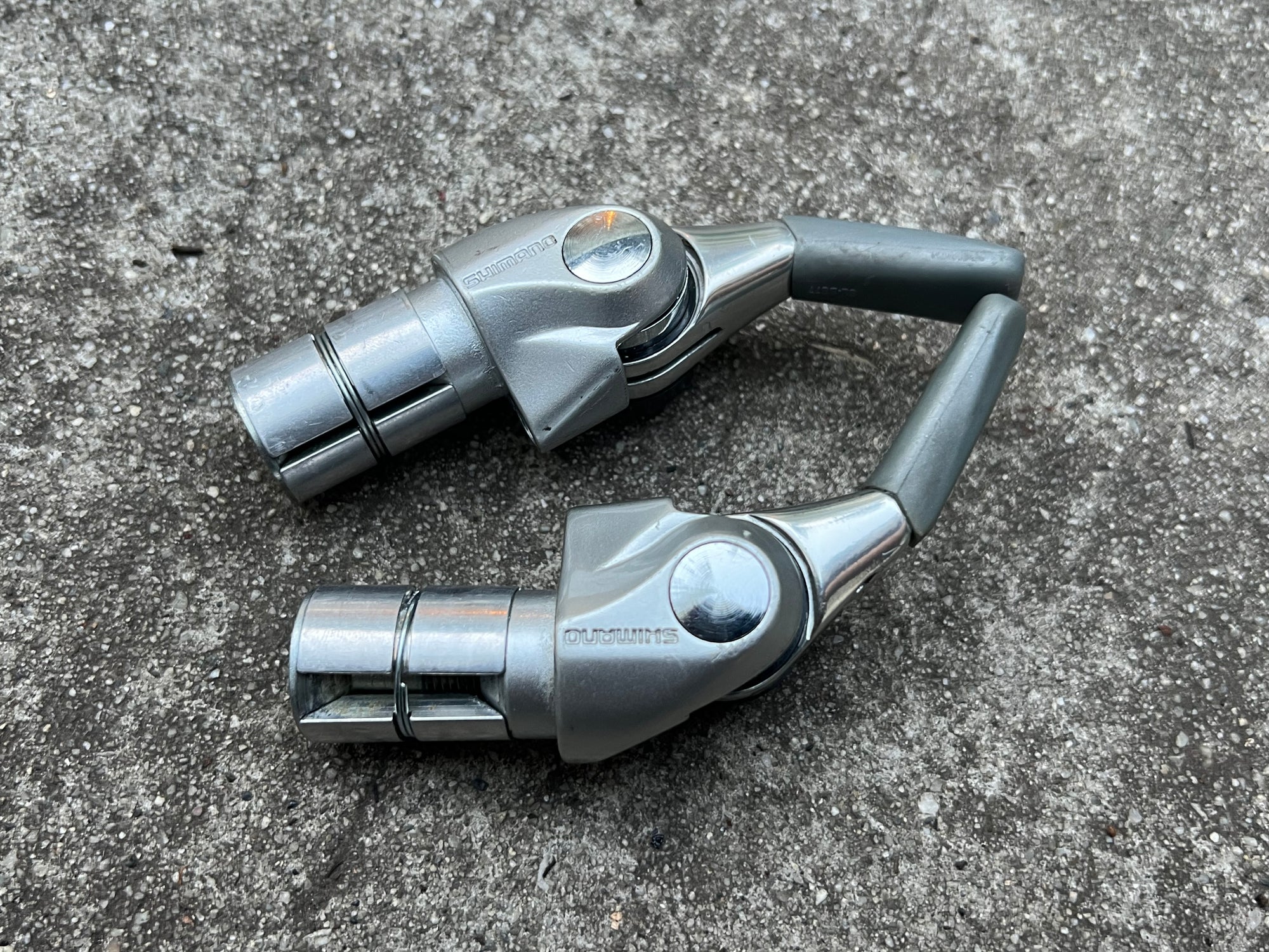Shimano Dura Ace SL-BS77 2/3x9 Speed Bar End Shifters Touring Road Bike Vintage Friction Index