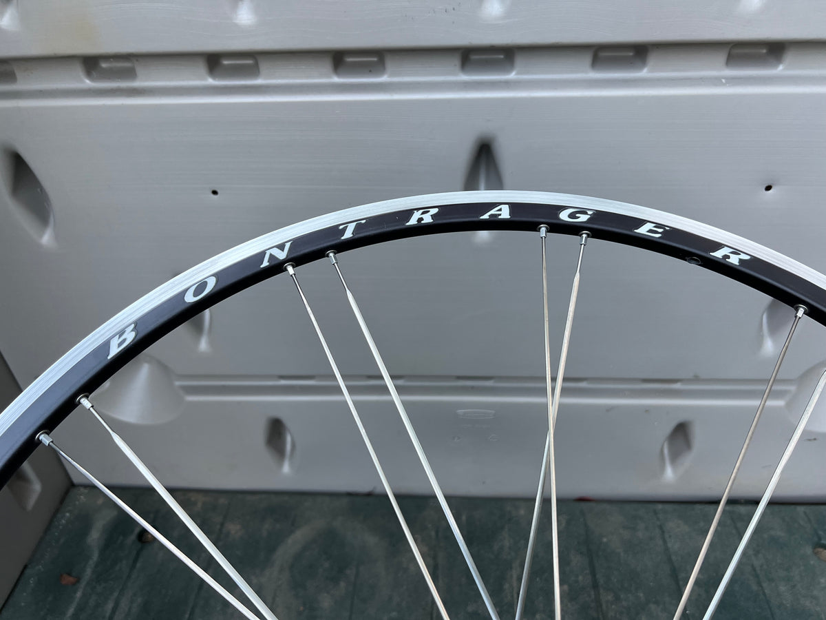 Bontrager Race Lite 700c Clincher 8/9/10 Speed Road Black Wheelset Wheels 130