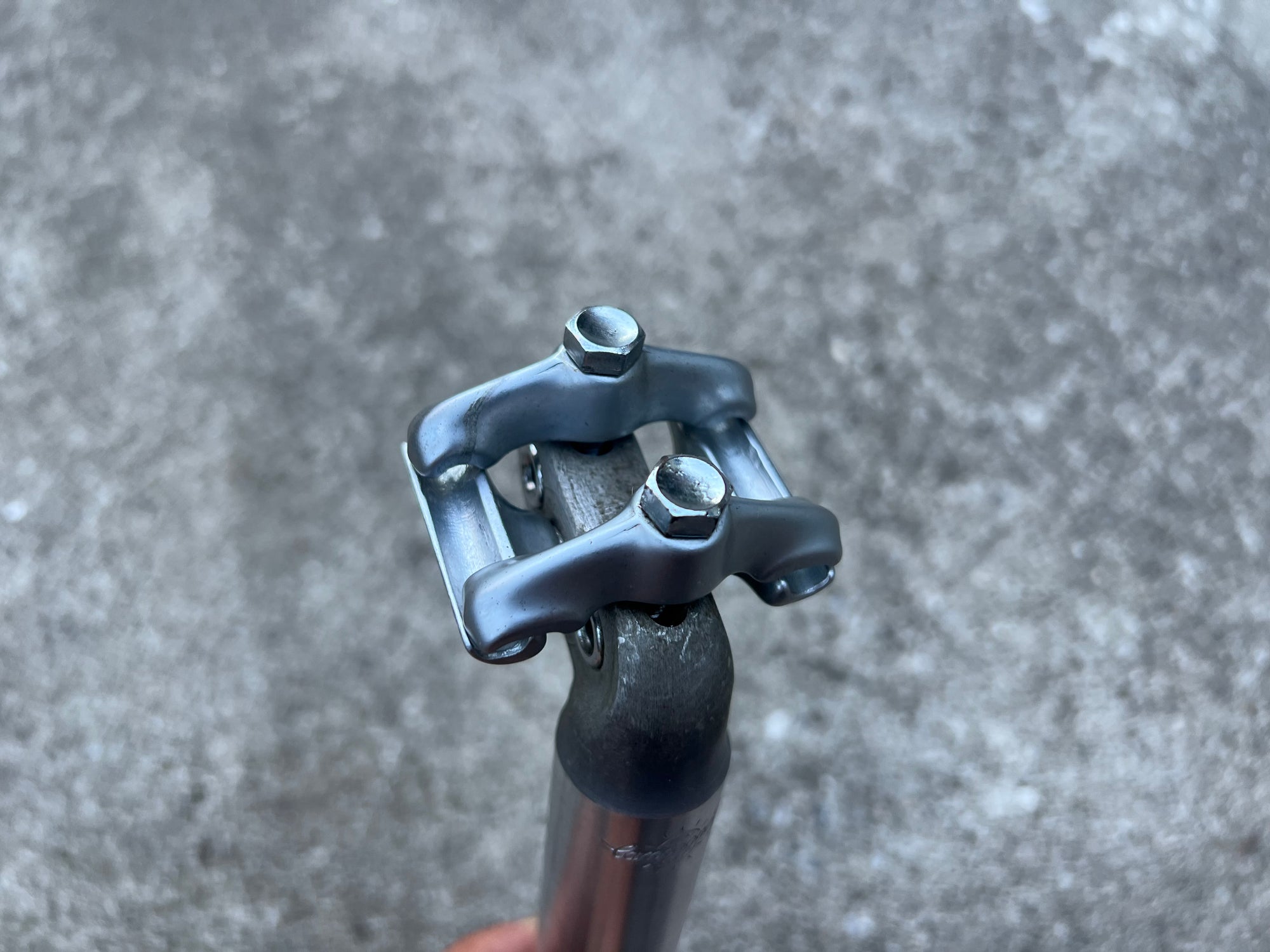 Campagnolo Nuovo Record 26.4x170mm Vintage Road Bike Silver Seatpost