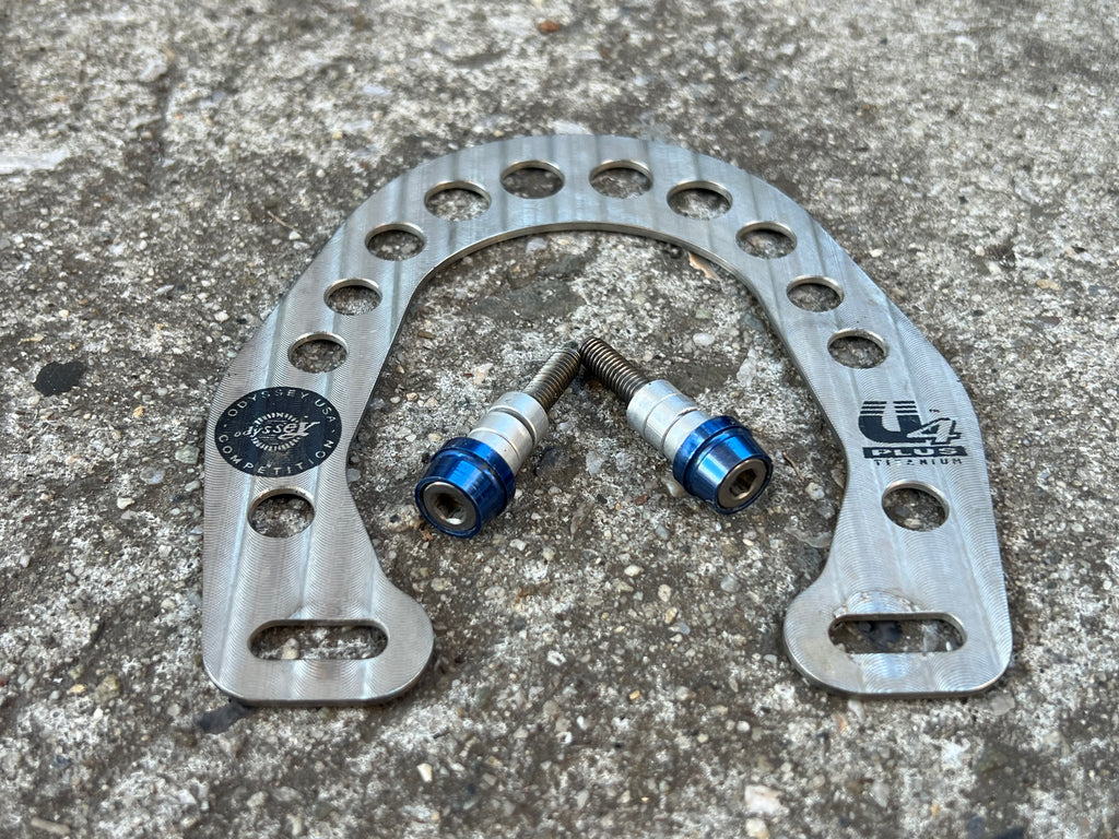 Odyssey U4 Titanium Brake Booster With Bolts Vintage MTB BMX Gray