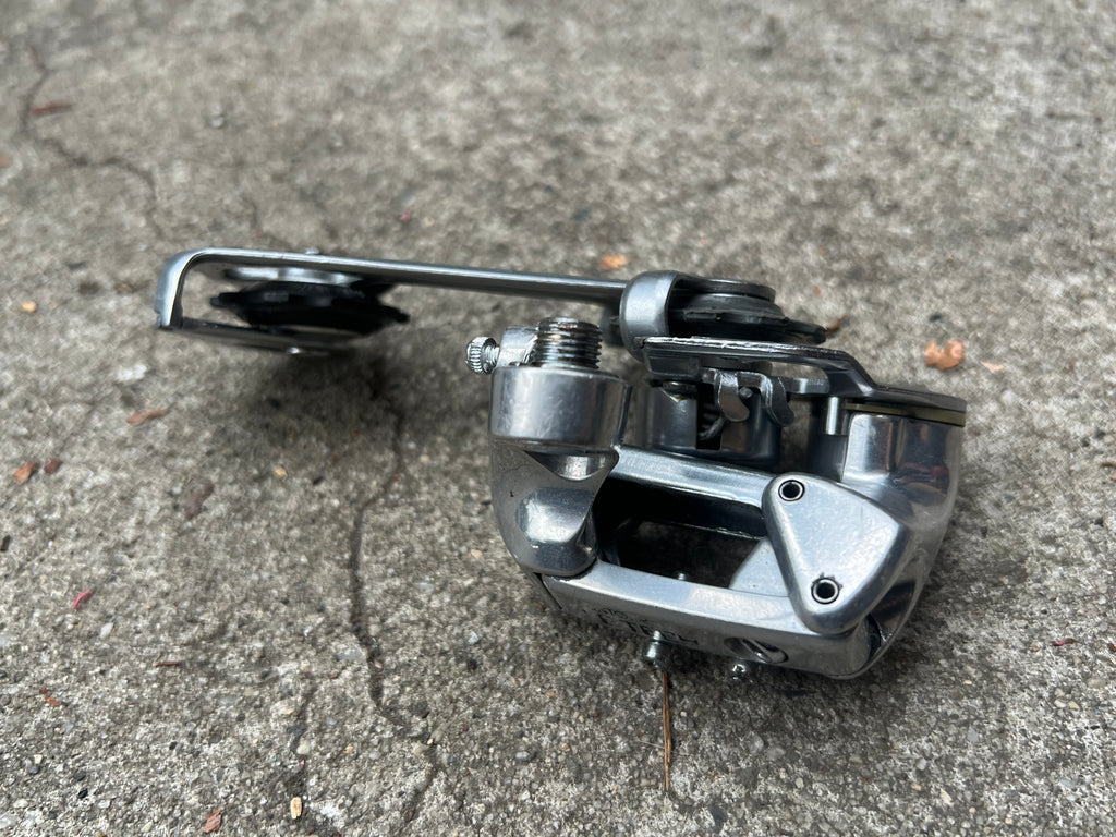 REBUILT Suntour Le Tech 5/6 Speed Long Cage Vintage MTB Rear Derailleur