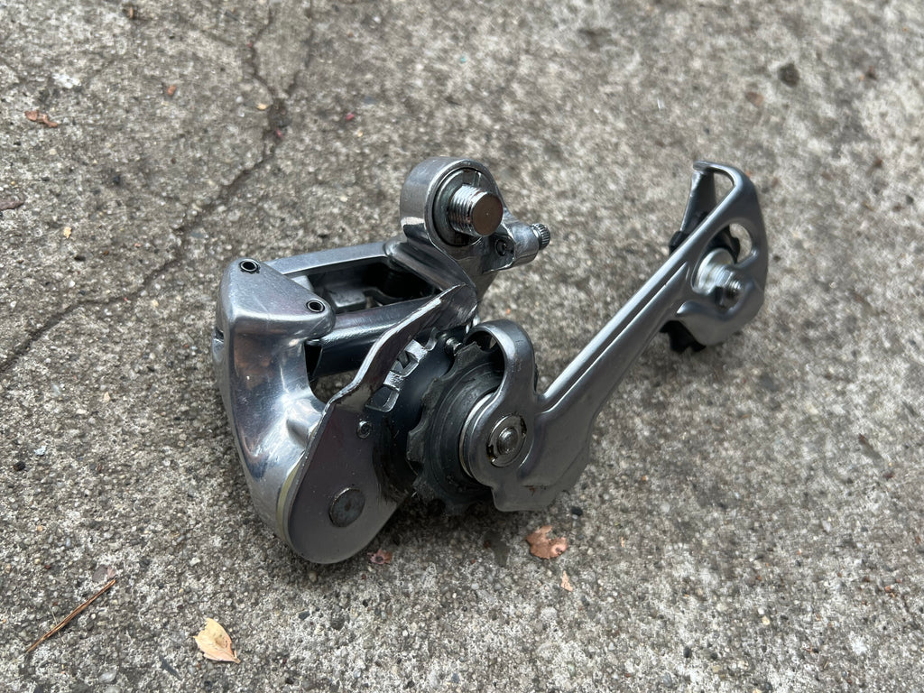 REBUILT Suntour Le Tech 5/6 Speed Long Cage Vintage MTB Rear Derailleur