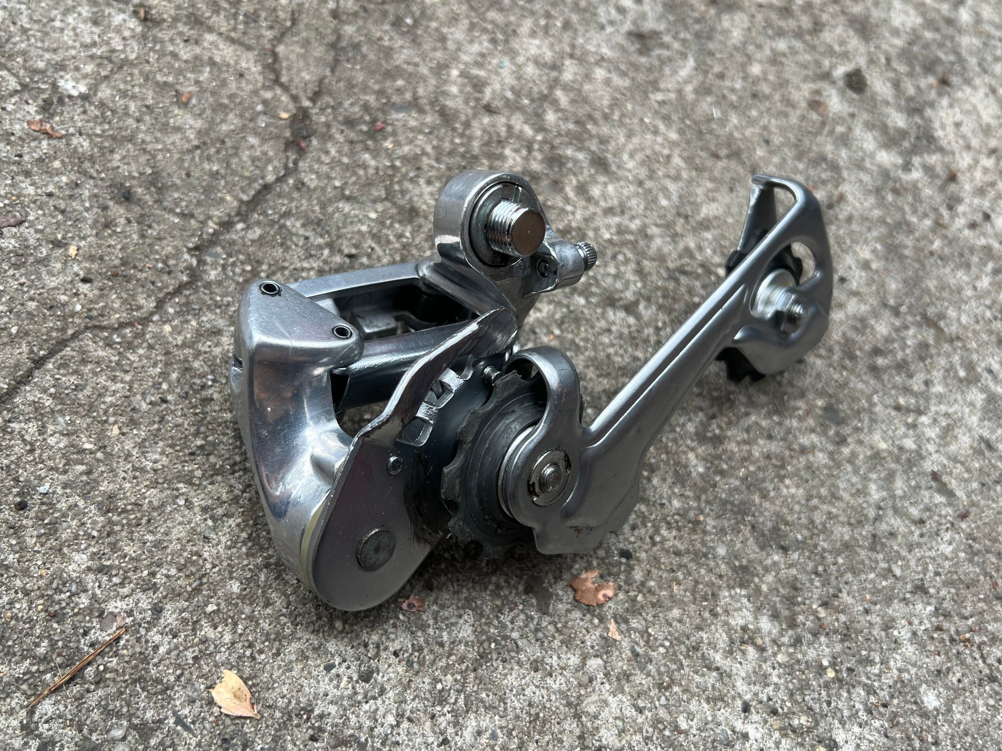 REBUILT Suntour Le Tech 5/6 Speed Long Cage Vintage MTB Rear Derailleur