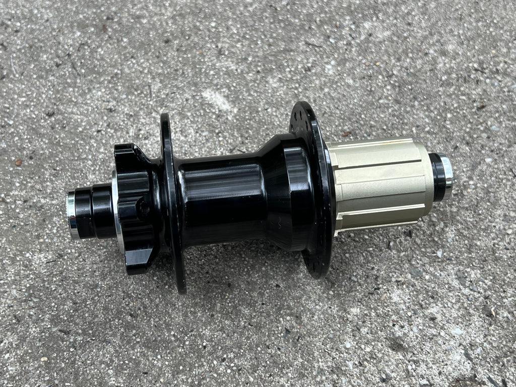 Sunrace Rear Hub 12x142mm 32H  8/9/10 Speed Shimano 6 Bolt Disc Mountain Bike Black