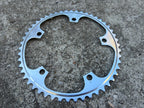 Stronglight 50T 144 BCD 5 Bolt Chainring Silver Road Bike Vintage Big