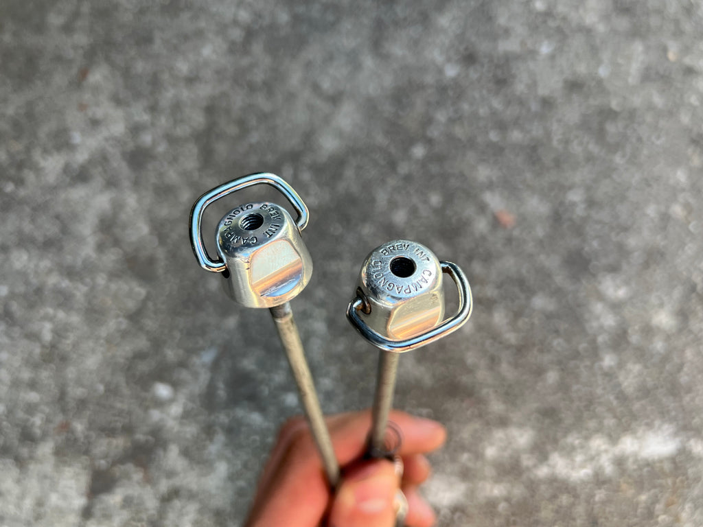 Campagnolo Record Chorus Shamal 100/130mm Skewers Quick Release 9/10 Speed 2000’s