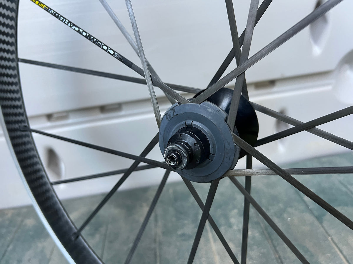 Mavic Cosmic Carbone SLR Carbon 700c 130mm Clincher Black Rear Wheel Road