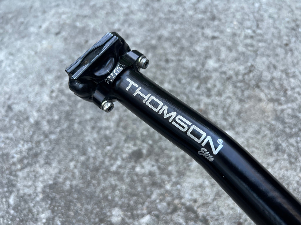 Thomson Elite 27.2x330mm Setback Seatpost SP-E101 MTB Gravel Road Bike Black