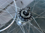 Miche Track Wheelset 100/120mm 700c Clincher Vintage Silver Fixed Gear High Flange 7