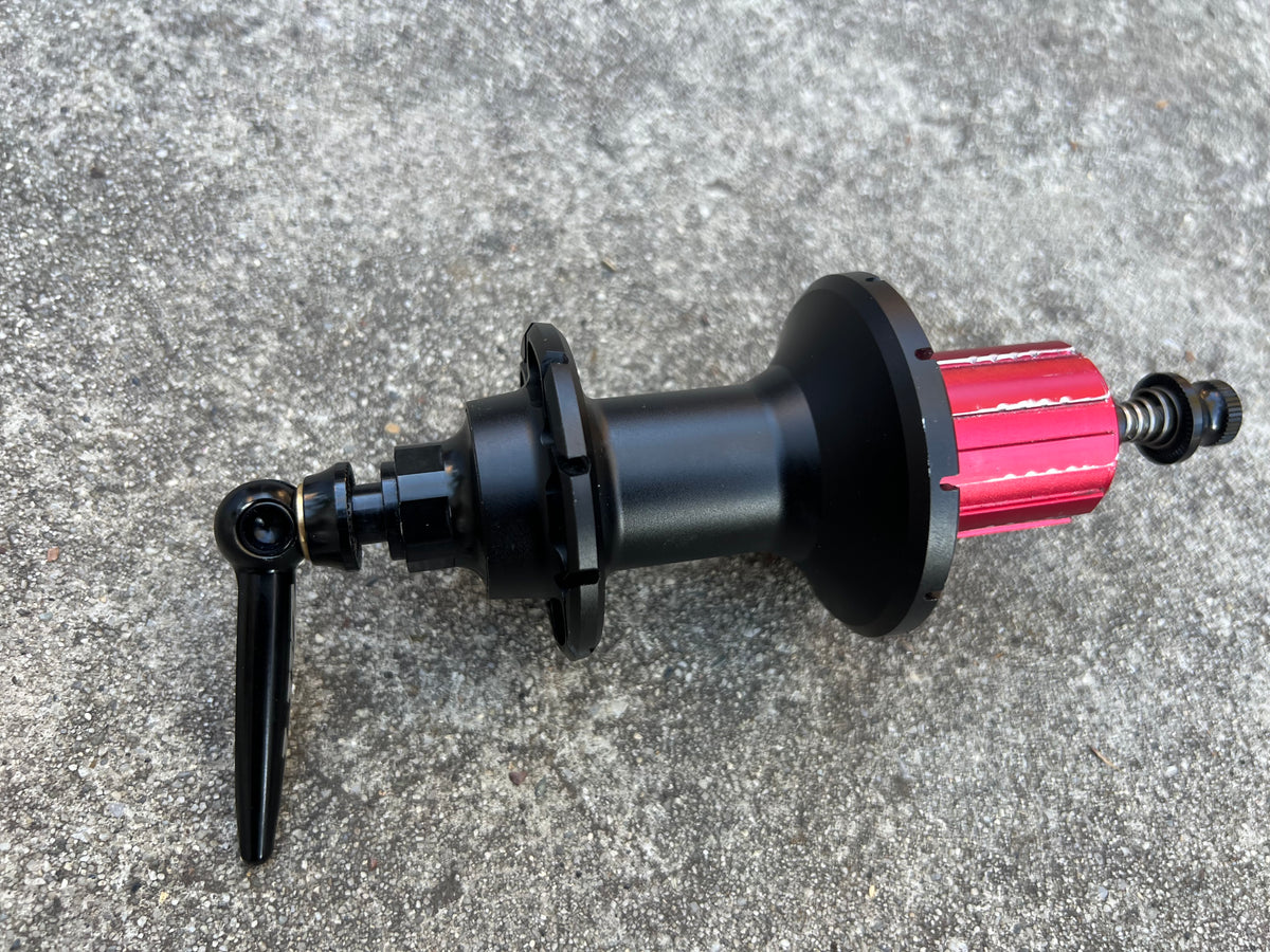 ZIPP 20H 20 Hole 11 Speed 130mm Black Rim Brake Road Rear Hub