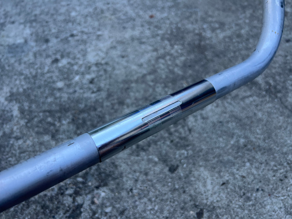 Nitto B105 410 25.4x410mm 41cm Flared Drop Bars Vintage Road Bike Silver