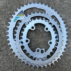 Sugino Cycloid 28/38/48T 110/74 BCD 5 Bolt Oval Chainring Set Vintage MTB Touring