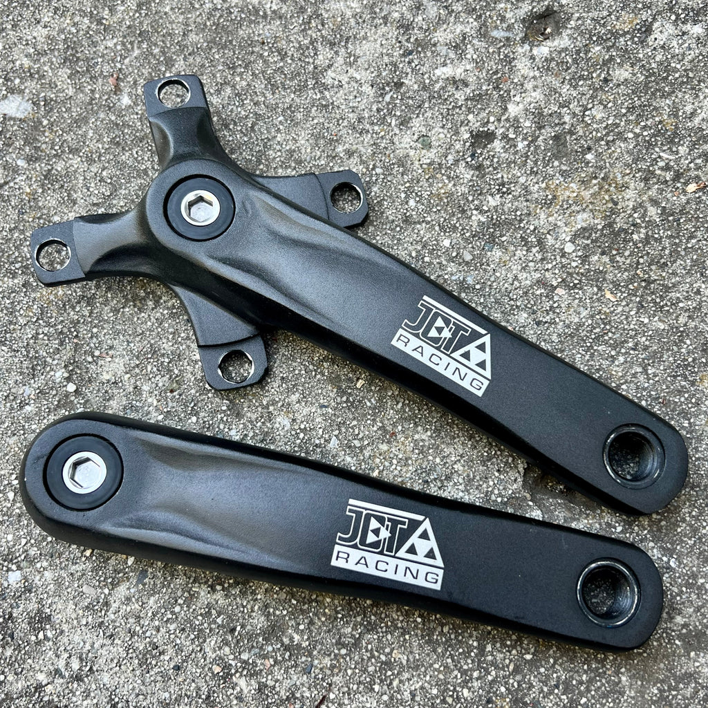 Jet Racing 160mm Crankset BMX MTB 104BCD 4 Bolt Single Speed Short Compact Crank